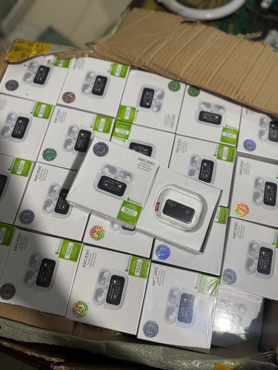 A9 Pro Earbuds With Built In Screen