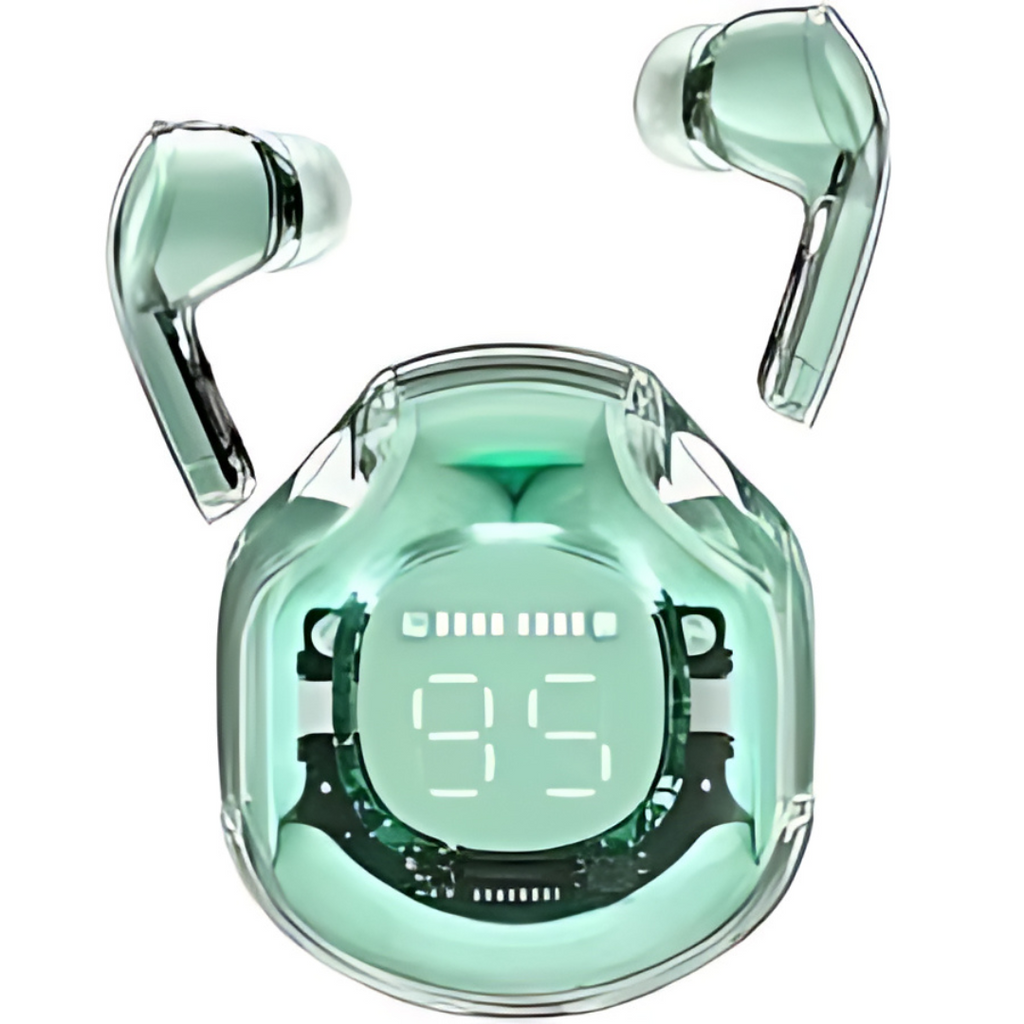 Air 39 Wireless Earbuds with Transparent Design & LED Display